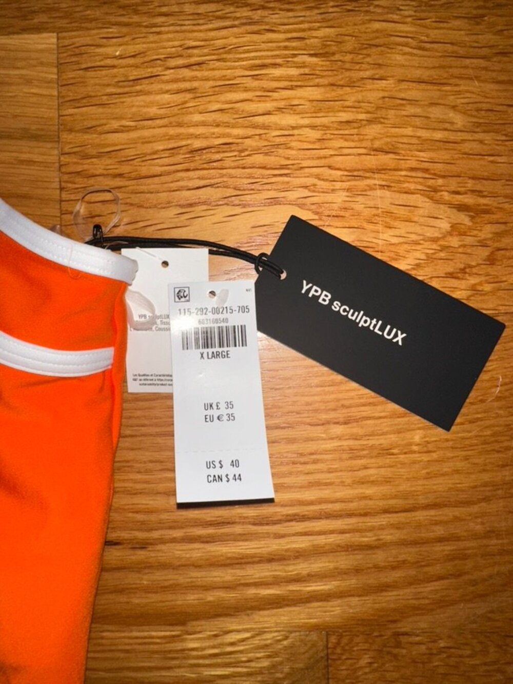 NWT Abercrombie YPB sculptLUX Active Tank - Picture 4 of 6
